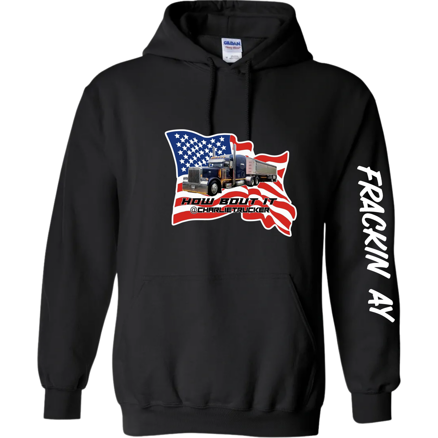 Charlie Trucker Flag Hoodie