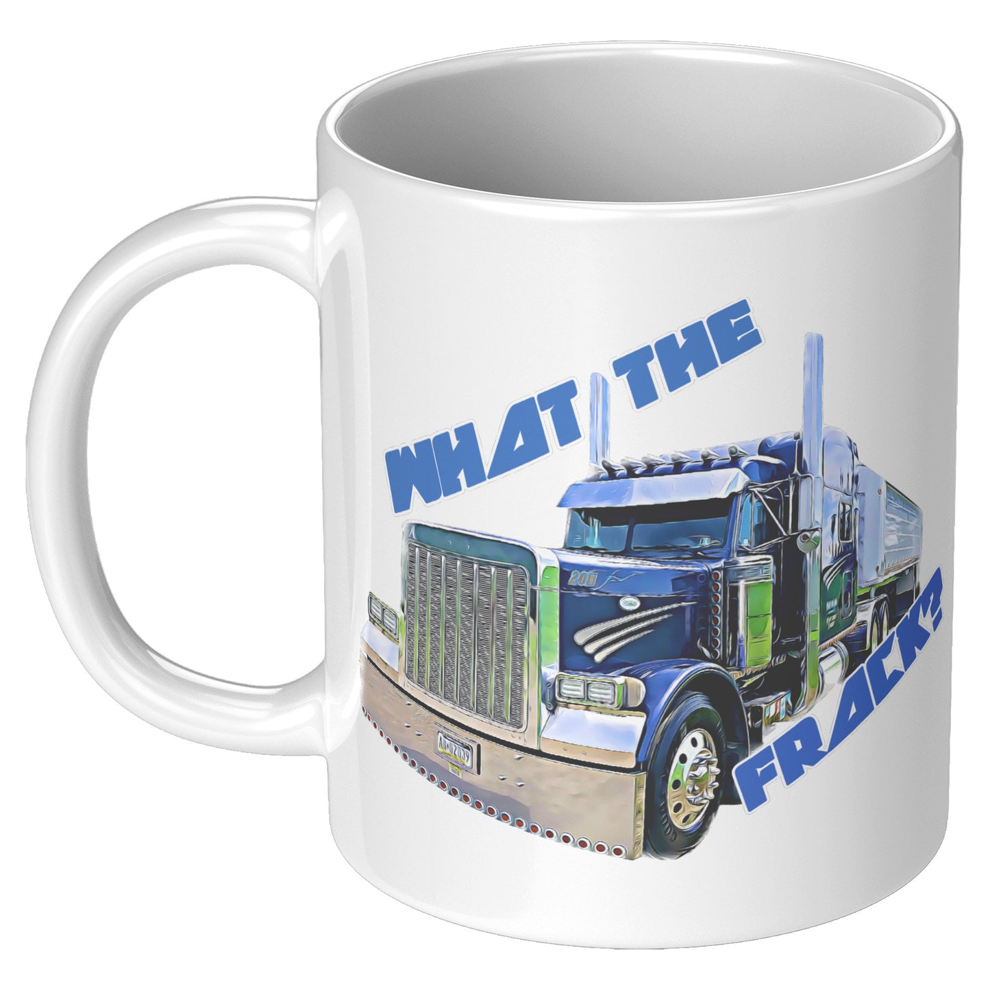 Charlie Trucker 11oz White Coffee Mug
