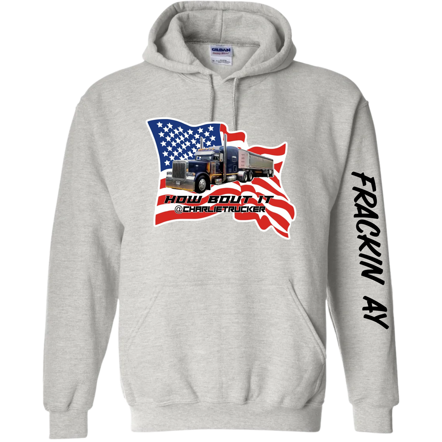 Charlie Trucker Flag Hoodie