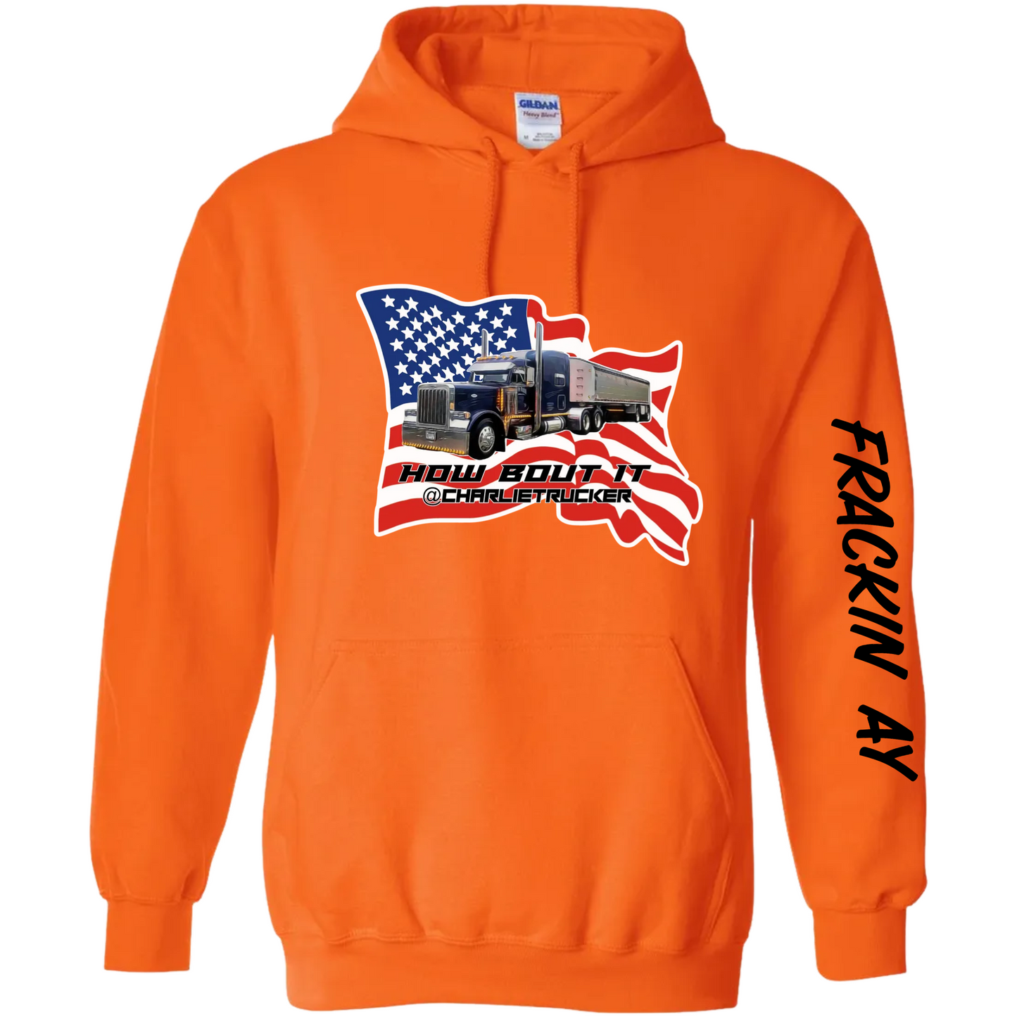 Charlie Trucker Flag Hoodie