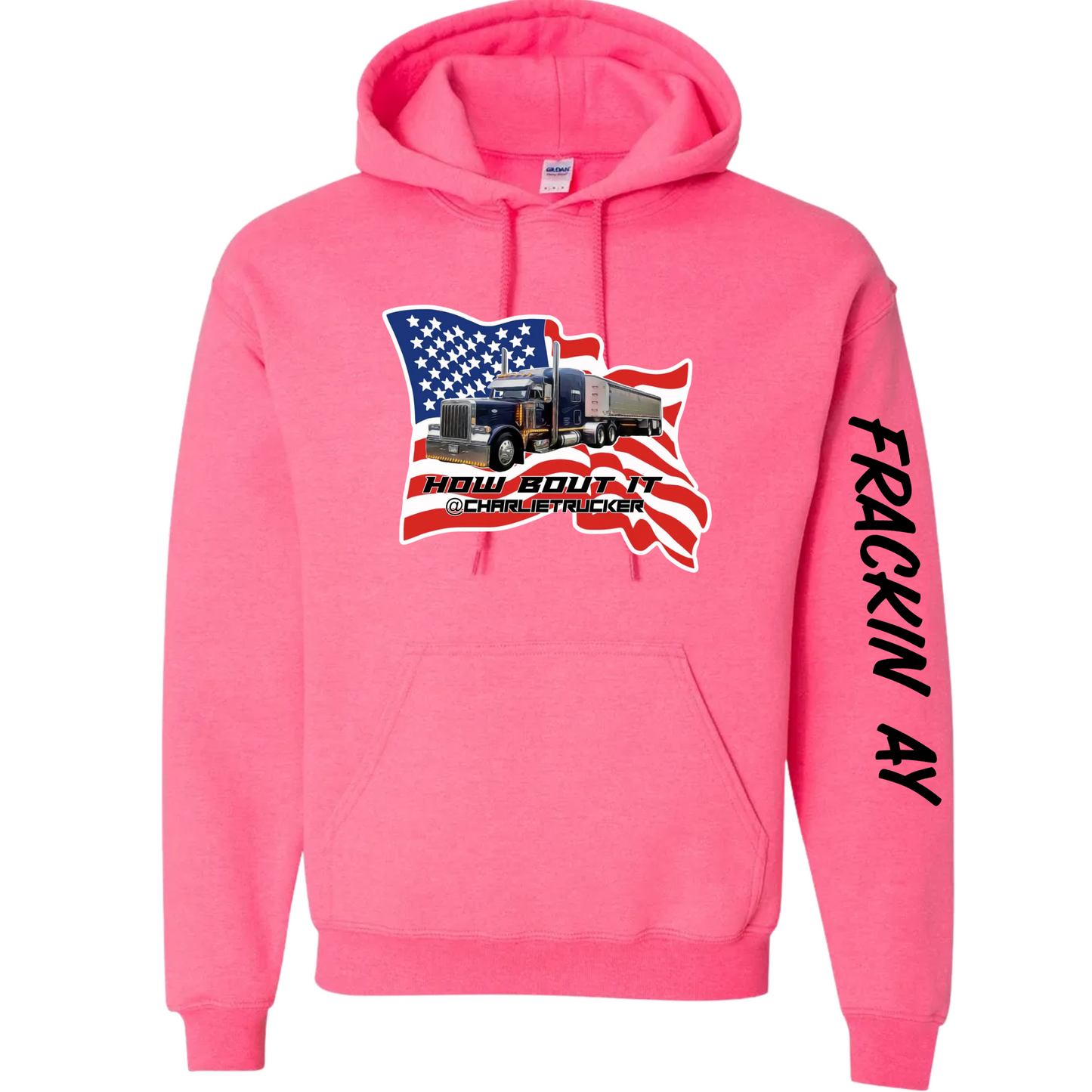 Charlie Trucker Flag Hoodie