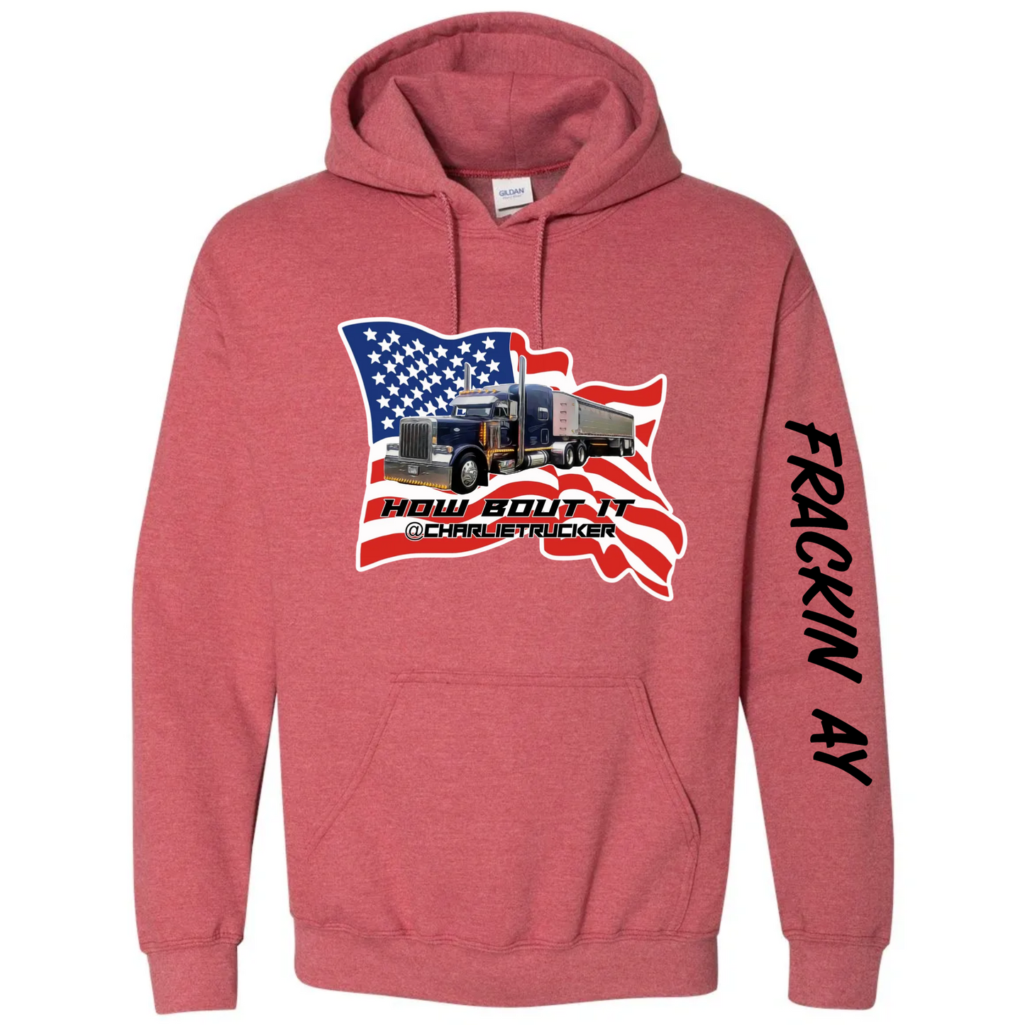 Charlie Trucker Flag Hoodie