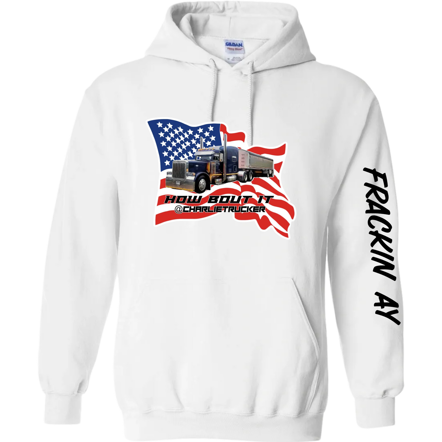 Charlie Trucker Flag Hoodie