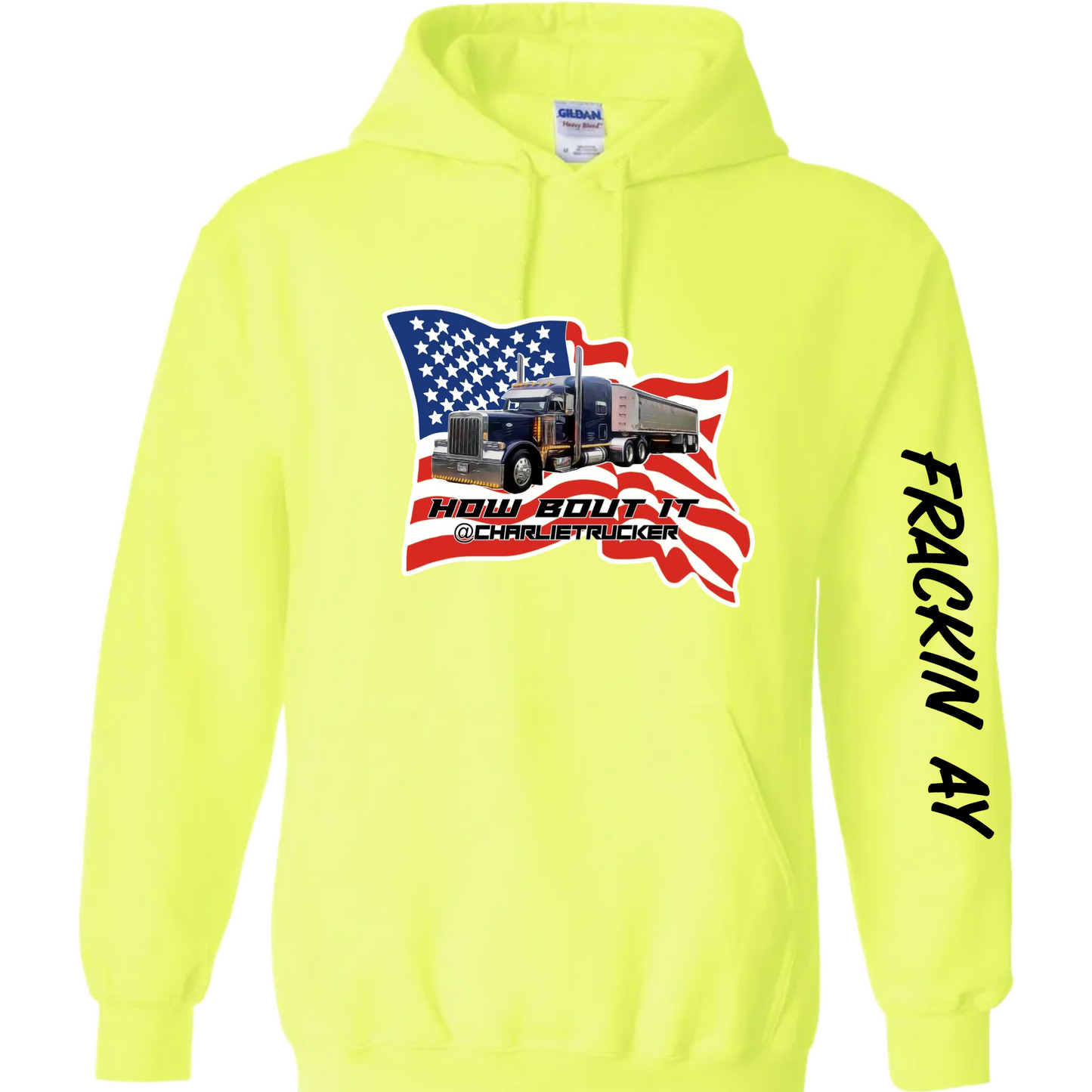 Charlie Trucker Flag Hoodie