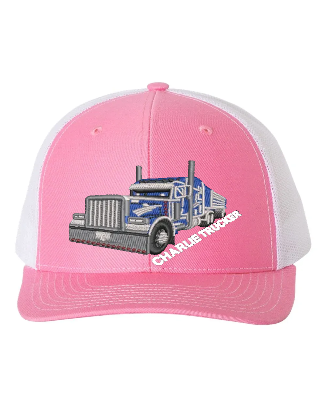 Charlie Trucker Embroidered Richardson 112 Trucker Hat